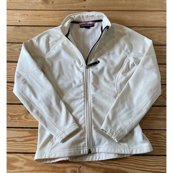 Klim Full Zip Soft Shell Jacket Size Small Women’s Ivory - Picture 1 of 8